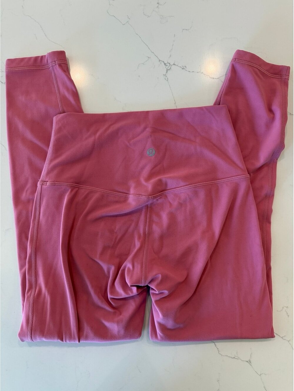 Lululemon Align High-Rise Pant 25" Double Lined Pink Mauve Size 6